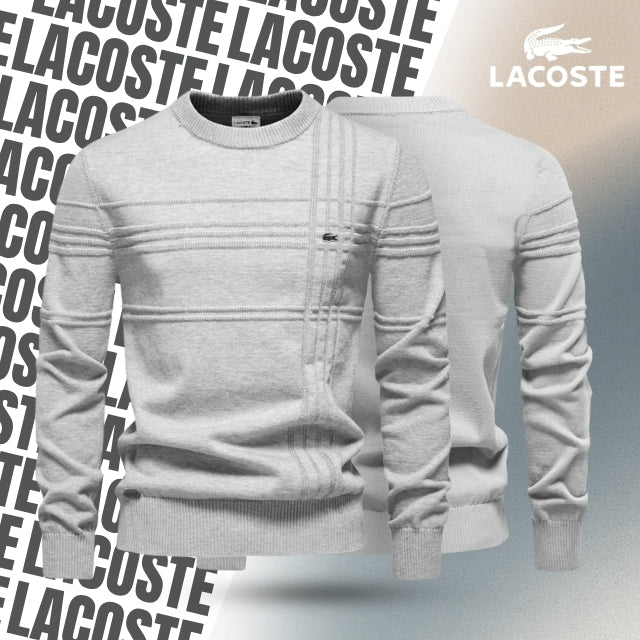 LC Textured Crew Neck Sweater